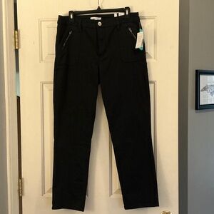 STS Blue Caroline Straight Leg High Rise Navy Pants size 31 NWT